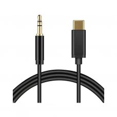 Кабель мультимедійний USB-C to 3.5mm M 1.0m black XoKo (AUX-002-BK)