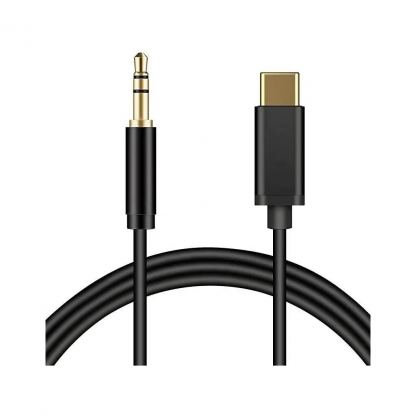 Кабель мультимедийный USB-C to 3.5mm M 1.0m black XoKo (AUX-002-BK)
