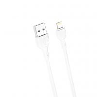 Дата кабель USB 2.0 AM to Lightning 2.0m 2.1A white XO (NB200-L2-WH)