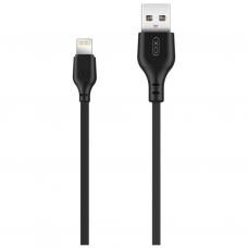 Дата кабель USB 2.0 AM to Lightning 1.0m 2.1A black XO (XO-NB-103-L-1-BK)