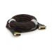 Кабель мультимедійний DVI M to DVI M 10.0m 24+1pin black/red Merlion (YT-DVI(M)/(M)NY/RD-10m)