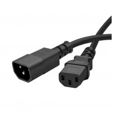 Кабель питания C13 to C14 1.8m black ColorWay (CW-CBP087-BK)