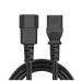 Кабель живлення C13 to C14 1.8m black ColorWay (CW-CBP087-BK)