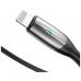 Дата кабель USB 2.0 AM to Lightning 2.0m 1.5A black Baseus (CALSP-C01)