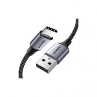 Дата кабель USB 2.0 AM to USB-C 0.5m 3A US288 black UGREEN (60125)