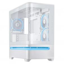 Корпус ASUS Prime AP202 ARGB Tempered Glass White (90DC00P3-B19000)