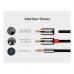 Кабель мультимедийный 3.5mm M to 2xRCA M 3.0m AV116 black UGREEN (10590)