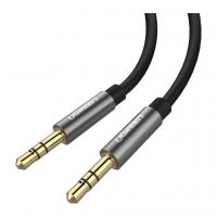 Кабель мультимедийный 3.5mm M to 3.5mm M 1.0m AV119 black UGREEN (10733)
