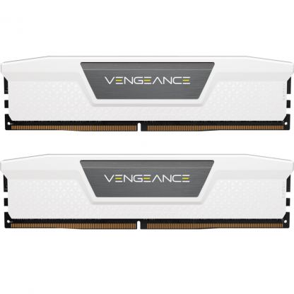 Модуль памяти для компьютера DDR5 64GB (2x32GB) 6000 MHz Vengeance White Corsair (CMK64GX5M2B6000Z30W)