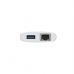 Концентратор D-Link USB-C 10-in-1 2xHDMI + 1xRJ45 1000Mbps + 2xUSB-C + USB 3.1 + USB 3.0 + SD + TF silver (DUP-A01)