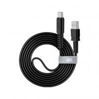 Дата кабель USB 2.0 AM to USB-C 1.2m black RivaCase (PS6002 BK12)