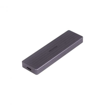 Кишеня зовнішня Maxxter M.2 NVMe & SATA SSD to USB-C 10Gbps black (EHDE-2280D-01)