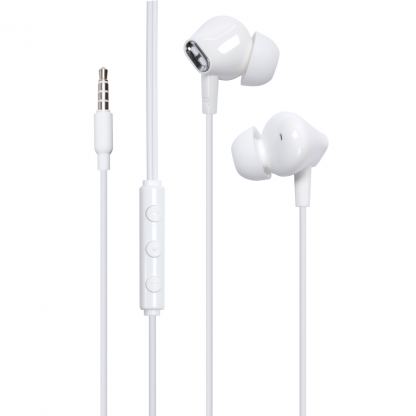 Навушники Vention Echo Lite 3.5mm In-Ear Wired White (GBAWAV)