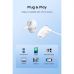 Навушники Vention Echo Lite 3.5mm In-Ear Wired White (GBAWAV)