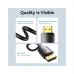 Кабель мультимедійний DisplayPort M to HDMI M 1.8m 4K40Hz black Vention (HFOBAC)