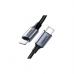 Дата кабель USB-C to Lightning 1.0m 3A 60W US304 black Ugreen (60759)