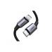 Дата кабель USB-C to Lightning 1.0m 3A 60W US304 black Ugreen (60759)
