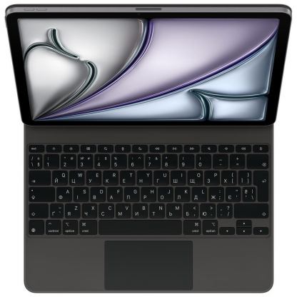 Чехол для планшета Apple Magic Keyboard iPad Air 13-inch (M3) Ukrainian A3340 Black (MGYY4UA/A)