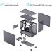 Корпус для ПК JONSBO D32 PRO MESH Black