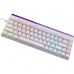 Клавіатура Ajazz NK68 Red Switch USB UA White (NK68-R-W)