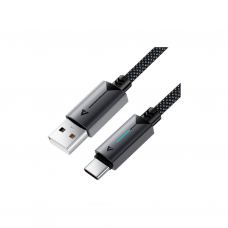 Дата кабель USB 2.0 AM to USB-C 1.2m 60W black Acefast (6974316284482)
