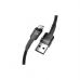 Дата кабель USB 2.0 AM to Lightning 1.0m 2.4A black Essager (EXCL-XC01)