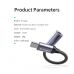 Перехідник USB-C M to 3.5mm F 0.12m gray Essager (EZJE01-0G)