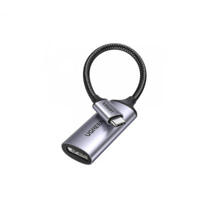 Переходник USB-C M to DisplayPort F 0.1m 8K60Hz CM654 gray Ugreen (15575)