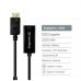 Переходник HDMI F to DisplayPort M 4K30Hz black ColorWay (CW-AD-DPHD)
