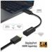 Переходник HDMI F to DisplayPort M 4K30Hz black ColorWay (CW-AD-DPHD)