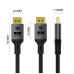 Кабель мультимедийный DisplayPort M to DisplayPort M 1.5m V1.4 8K black ColorWay (CW-CBDP093-BK)