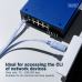Дата кабель USB AM to RJ45 Ethernet 1.8m FT232RNL black Digitus (DA-70173)