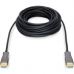 Кабель мультимедийный HDMI M to HDMI M 30m 4K AOC hybrid-fiber black Digitus (AK-330125-300-S)