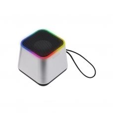 Акустическая система NEWVEW NV-9203 RGB/BT/USB/TF/FM Silver (NWVW-NV-9203-SL)