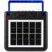 Акустическая система NEWVEW NV-9218 Solar Panel/BT/USB/TF/FM Blue (NWVW-NV-9218-BL)