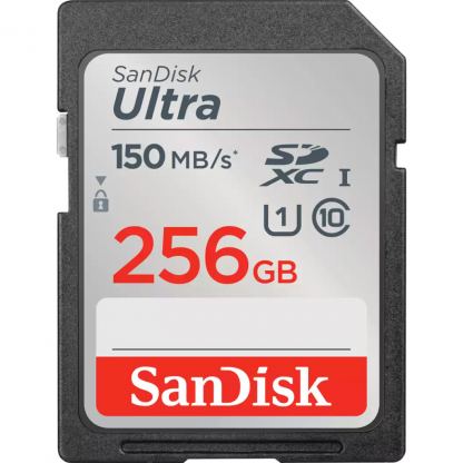 Карта памяти SanDisk 256GB SDXC class 10 UHS-I Ultra (SDSDUNC-256G-GN6IN)