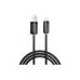 Дата кабель USB 2.0 AM to Lightning 2.0m 3A black XO (NB302-AI-2.black)
