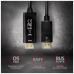 Кабель мультимедийный DisplayPort M to HDMI M 1.8m 4K30Hz black AXAGON (RVD-HI14C2)