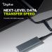 Дата кабель USB-C to USB-C 0.5m USB4 2.0 80G 240W 16K silicone black Digitus (AK-300350-005-S)