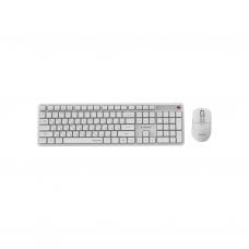 Комплект Gembird Silent Key Pro Business Wireless White (KBS-WMS-01-W-CYRL)