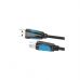 Кабель для принтера USB 2.0 AM/BM 1.5m black Vention (VAS-A16-B150)