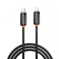 Дата кабель USB-C to Lightning 1.0m 27W black XO (XO-CB-300CL-BK)