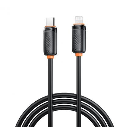 Дата кабель USB-C to Lightning 1.0m 27W black XO (XO-CB-300CL-BK)