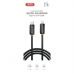 Дата кабель USB-C to Lightning 1.0m 27W black XO (XO-CB-300CL-BK)