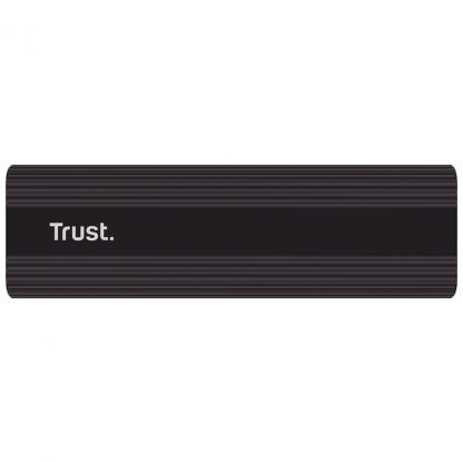 Карман внешний Trust USB-C to M.2 NVMe SSD Enclosure USB 3.2 Gen2 10Gbps aluminum black (25806_TRUST)