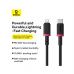 Дата кабель USB-C to Lightning 2.0m 20W red+black Baseus (P10377800U01-03)