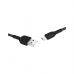 Дата кабель USB 2.0 AM to Micro 5P 3.0m 2A X20 black HOCO (6957531068945)