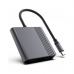 Перехідник USB-C M to HDMI F + DisplayPort F 4K60Hz Cablexpert (A-CM-HDMIFDPF-01)