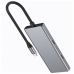 Концентратор Gembird USB-C 4-in-1 2xUSB 3.2 + 2xUSB-C 3.2 silver (UHB-CM-U310-A2C2-01)