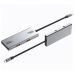 Концентратор Gembird USB-C 4-in-1 2xUSB 3.2 + 2xUSB-C 3.2 silver (UHB-CM-U310-A2C2-01)